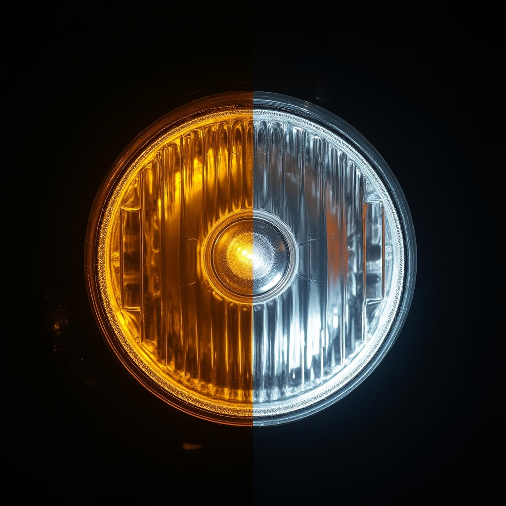 Полировка фары до заводской прозрачности