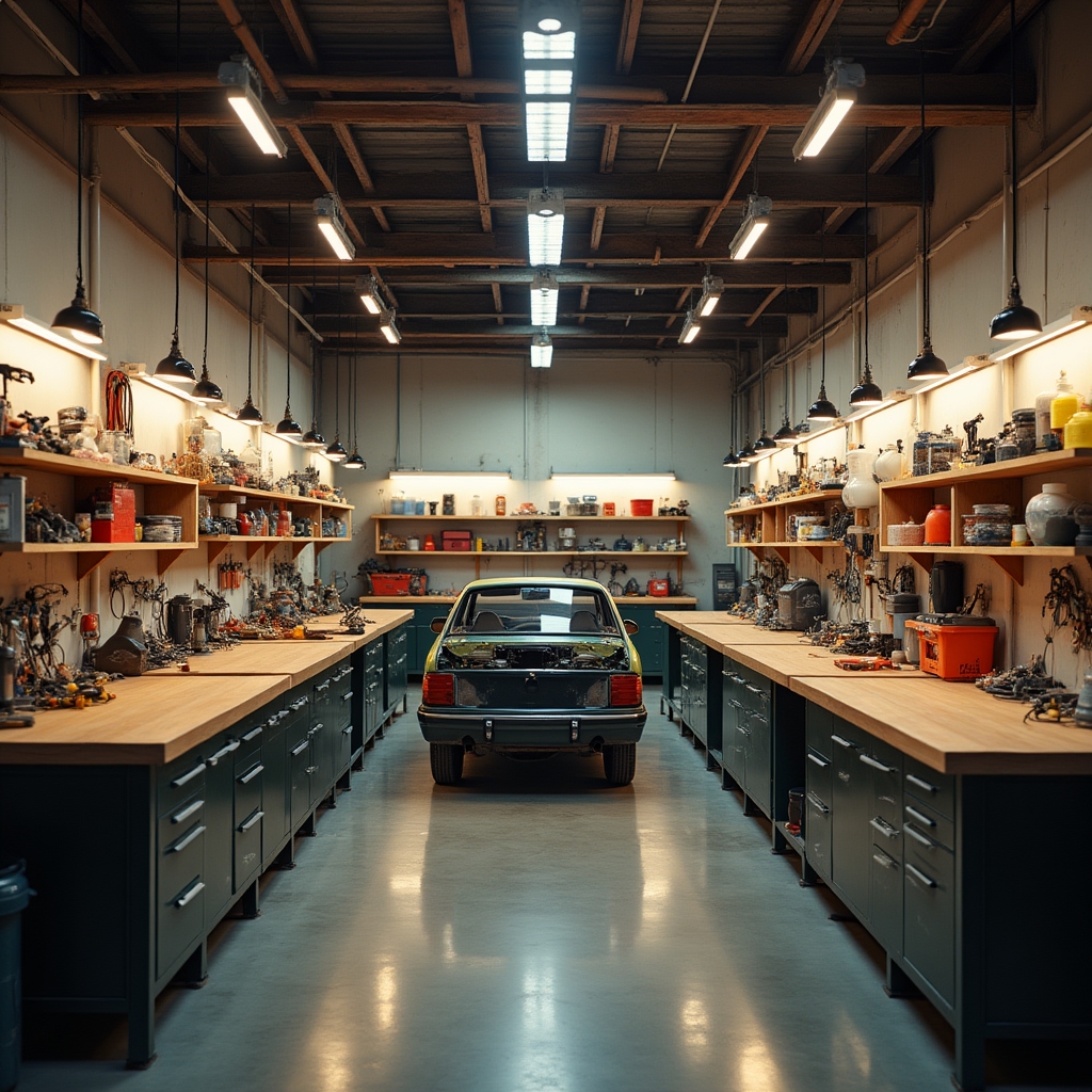 Инструменты и оборудование мастерской Balimon